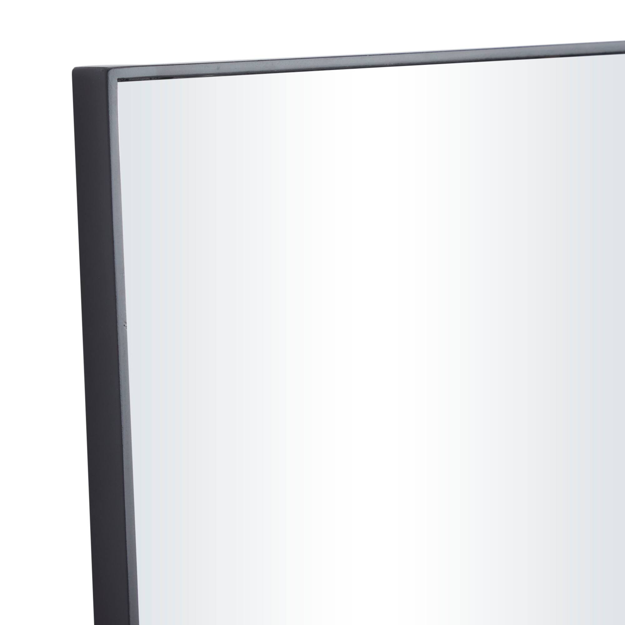 Black Contemporary Wall Mirror